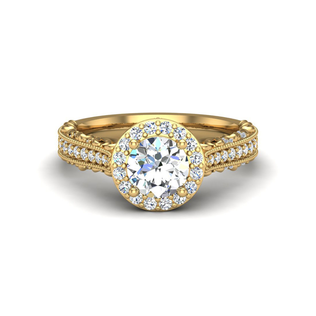 Madilyn Halo Engagement Ring